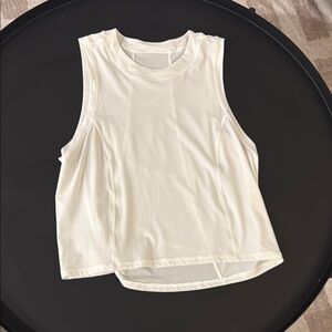 Lululemon Athletica Cream Muscle Tee